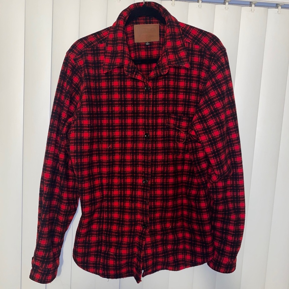 Warm Flannel Button Up Shirt - Picture 1 of 4